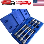 Versatile T25-t60 Extra Long Torx Socket Set: 7 Essential Sizes For Every Task. Fixed Price $30.99.