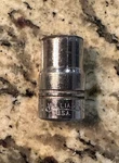 Vintage Williams St-1218 9/16" 12 Point Socket 1/2" Drive, Usa, Nice Condition. Fixed Price $4.00.