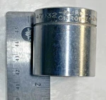 Vintage Duro Chrome 1/2" Drive Socket 32mm Model 47032 12pt. Fixed Price $6.49.