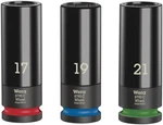 Wera Metric 1/2 Drive Lug Nut Impact Socket Set Plastic Sleeve 3 Pce 05004595001. Fixed Price $84.19.