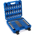 8pcs 3/8"dr.master Torx Bit Socket Set Cr-v 5.9" Length Star E4 -e20 T10-t60. Fixed Price $44.99.