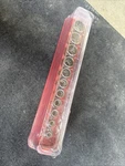For Snap-on Tools New 3/8" Drive Sae Shallow 12 Point Chrome Socket Set 211fy. Fixed Price $240.00.