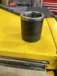 Matco Tools Cp406a 1/2 Drive 1-1/4 6 Point Shallow Impact Socket. Fixed Price $12.00.