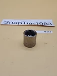 Craftsman Vintage G2- 44314 21mm 3/8" Drive 12 Point Shallow Socket Usa. Fixed Price $13.99.