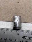 Craftsman Usa 10mm Socket 12 Point 3/8 Drive V 44302 Knurled Top. Fixed Price $7.64.