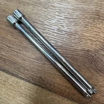 Lot Of 2 Kd Tools Usa 1/4" Drive - 6" Long Socket Extension Tool 711206 K-d. Fixed Price $14.53.