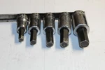 Snap-on Tools 1/2" Drive Sae 5/8" - 3/8" Standard Hex Bit Socket Driver 5pc Usa. Fixed Price $120.00.