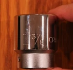 Craftsman 1-3/8" 12 Point 3/4" Drive Socket G. Fixed Price $14.99.
