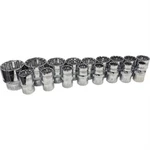 Platinum Tools 99817 17pc 1/2" Dr Metric Spline Socket Set. Fixed Price $73.04.