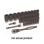Grey Pneumatic 1/2" Drive X 16mm Deep Duo-socket - 12 Point. Fixed Price $22.20.