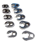 Snap On 10 Piece 3/8" Drive Metric Flare Nut Crowfoot Wrench Set 210frhma 9-18mm. Fixed Price $189.95.