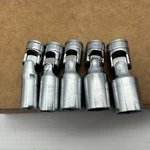 5 Pc Snap On 3/8"drive Universal Socket Set Fsu 7/16,1/2,9/16,5/8,11/16 Made Usa. Fixed Price $79.95.