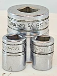Rare Vintage Snap-on British Standard Set Wsw-105 Wsw-99 1/2" Dr & F161. Fixed Price $51.41.