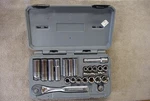 Vntg Craftsman "g" & Inverted 3/8 1/4" Dr Socket Group,ratchet,case More. Fixed Price $42.99.