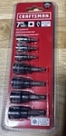 Craftsman Torx Bit Socket Set 7-piece Cmmt34449. Fixed Price $20.00.