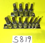 Cornwell Tools 11 Piece Sae. & Metric Multi Drive Short Hex Socket Driver Set. Fixed Price $75.00.