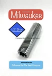 Milwaukee 17mm 1/2" Drive Metric 6 Point Standard Deep Socket 45-34-9141 17 Mm. Fixed Price $13.71.