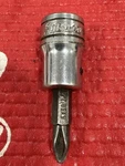Snap On 3/8 Drive Philips Chrome Socket Driver Fp32a, Usa Made. Fixed Price $15.99.