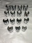 15 Snap-on3/8 Drive Weatherhead Sockets (not Full Set) L 25/32 - S 3/8. Fixed Price $250.00.