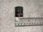 New Kobalt 0337803 7/8" 6 Point Socket 3/8" Drive Chrome Red Stripe. Fixed Price $5.99.
