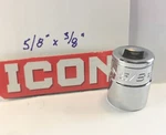 Icon 5/8" X 3/8" Shallow Socket S2ss63 - 6 Pt Free Usa Shipping. Fixed Price $11.96.