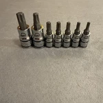 Matco Tools 7 Pc 1/4 And 3/8 Drive Adv Torx Bit Socket Set Sabtx14va. Fixed Price $59.00.