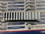 Mac Sxdm146brpt 14 Piece Metric Socket Set 6-19mm 6 Point Deep Assorted Sizes. Fixed Price $180.00.