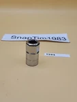 Snap On Wa28-22la 11/16" 12 Point Sae Chrome Pass-thru Socket Usa. Fixed Price $21.99.