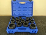 #az579 New Blue Power Cbpi515mst 3/4" Drive 6 Point Shallow Impact Socket Set. Fixed Price $289.95.