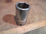 Snap On Ls442 1-3/8" 35mm 3/4" Drive Deep Socket 6 Point. Fixed Price $20.00.