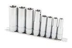 Titan 68302 8-piece 3/8-inch And 1/2-inch Drive External Star Deep Socket Set. Fixed Price $41.91.