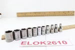 Craftsman G2 434 Series 9/16"-5/32" 1/4" Drive 6 Point 11 Piece Sae Sockets Usa. Fixed Price $30.99.