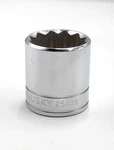 Husky 12-point 1-1/8" Shallow Socket 1/2'' Drive 25036 - Made In Usa. Fixed Price $11.99.
