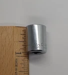 Vintage Craftsman 1/4" Drive 1/2" 6 Point Shallow Socket Sae V 43499 Usa. Fixed Price $10.99.