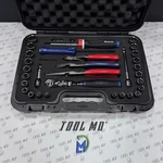 Snap-on Tools New Limited Red White Blue 33pc 3/8" Drive Service Set 233fsmbfrwb. Fixed Price $1495.00.