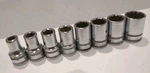 Meteor 8 Pc 1/4" Drive Socket Set Sae S1-s8. Fixed Price $8.00.