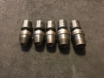5 Piece Snap On Tools 1/2 Dr. 6 Pt Swivel Impact 7/16 - 11/16 Socket Set Imb. Fixed Price $99.99.