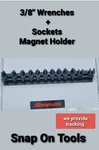 Snap On 3/8 Sae & Metric Socket Wrenches Ratchets Magnet Holder Tray New!!!!. Fixed Price $87.95.