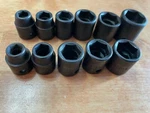 Sk Tools 3/8 Drive 6pt Impact Sockets New Nos Sae Choose Your Size Made In Usa!. Fixed Price $4.00.