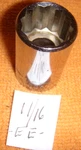 New Craftsman 13/16", 1/2" Dr , 12 Pt Chromed Shallow Usa #47511 -ee-. Fixed Price $14.85.