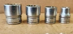 Snap On Metric Short Sockets 12pt 3/8 Dr. F 9m, 13m, 16m, 18m Mm (lot Of 4). Fixed Price $26.79.