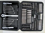 Vintage Craftsman 144pc 6pt Metric & Sae Socket Wrench Set 33644 Usa. Fixed Price $379.00.