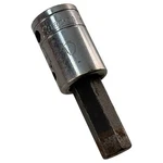 Snap-on Tools Fa12a 3/8" Sae Hex Bit 3/8 Drive Chrome Socket Driver Usa. Fixed Price $10.34.