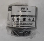 Sunex Tools 256 Cr-mo Alloy Steel 1/2" Drive 1-3/4" Standard Impact Socket. Fixed Price $13.19.
