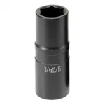 Grey Pneumatic 2349d 1/2" Drive X 7/8" & 15/16" Thin Wall Flip. Fixed Price $29.07.