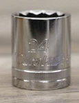 Duralast 1/2" Drive 24mm 12 Point Socket 50-213. Fixed Price $13.45.