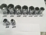 Proto Professional 1/2in Drive Fractional Sockets Tether Ready Usa Made!. Fixed Price $9.99.