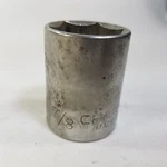 Craftsman Vintage 7/8" 6 Point 1/2" Drive Shallow Socket 44064 G Made In Usa. Fixed Price $14.99.