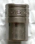 Snap On Pp410a, 3/8 Drive, 5/16" Pipe Socket, Shallow.. Fixed Price $14.59.