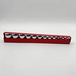 Vintage Mac Tools 12 Pc 3/8" Drive 6-point Sae Socket Set Nos X86-x306 W/tray. Fixed Price $175.00.